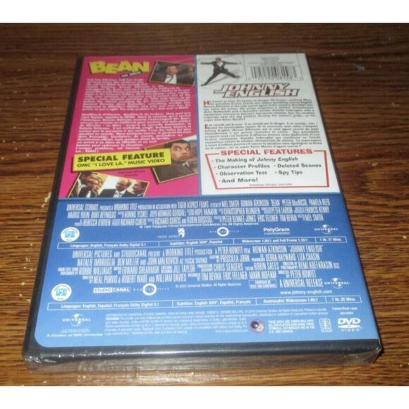 Bean / Johnny English Double Feature (2-Disc DVD, 2010, Canadian) (Unopened) - Picture 2 of 3